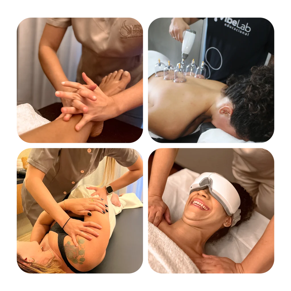 Imagem vibe terapias, solução para suas dores com tratamento de SPA